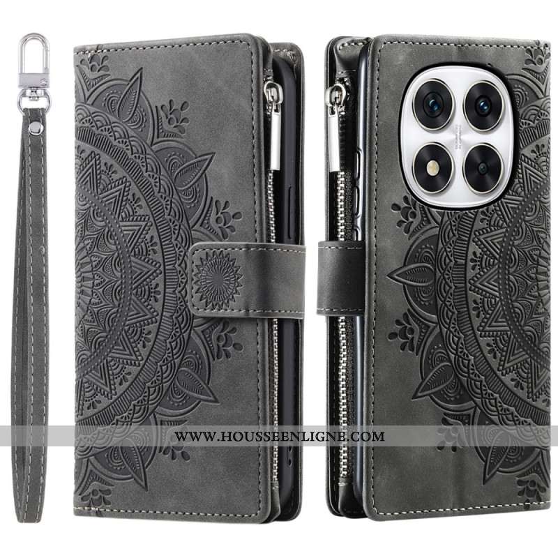 Housse Xiaomi Redmi Note 14 Pro 4G Effet Daim Mandala