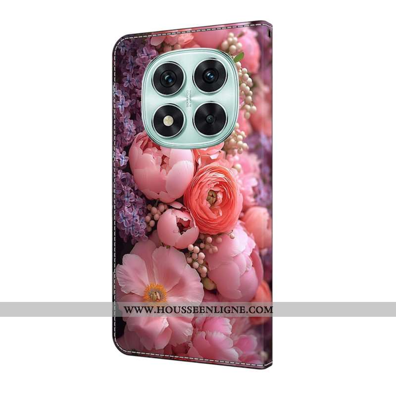 Housse Xiaomi Redmi Note 14 Pro 4G Fleurie