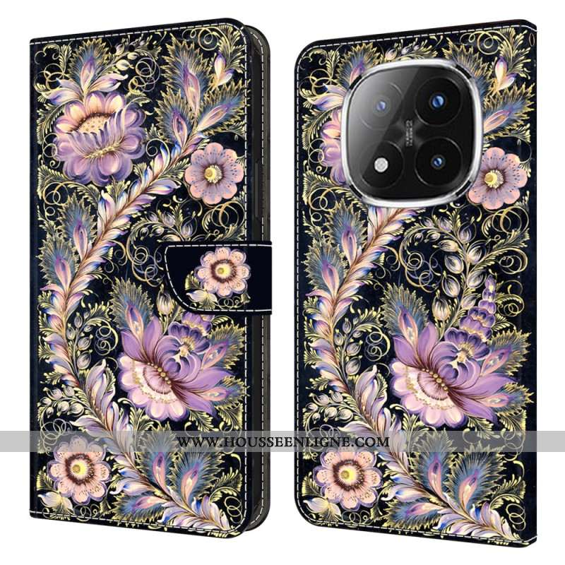 Housse Xiaomi Redmi Note 14 Pro 4G Floral Vintage