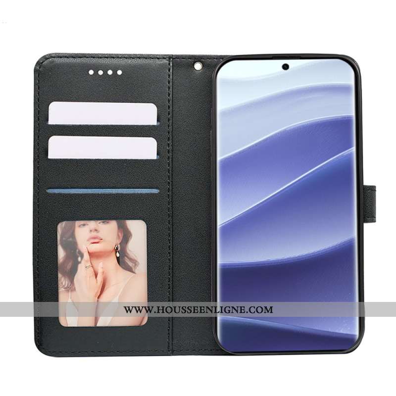 Housse Xiaomi Redmi Note 14 Pro 4G Frise Cubes et Lanière