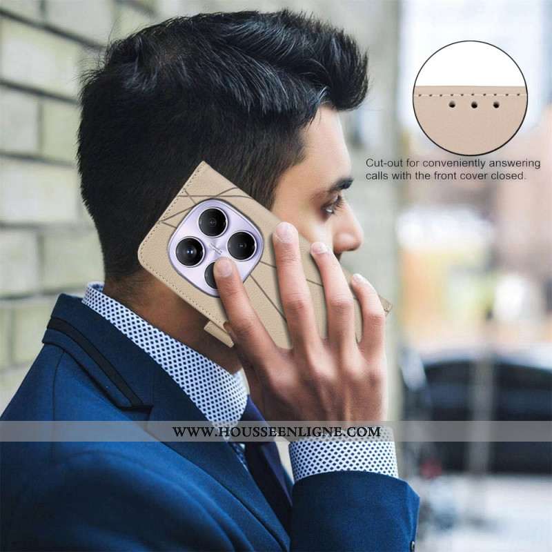 Housse Xiaomi Redmi Note 14 Pro 4G Lignes BINFEN COLOR