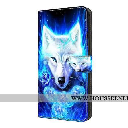 Housse Xiaomi Redmi Note 14 Pro 4G Loup Blanc
