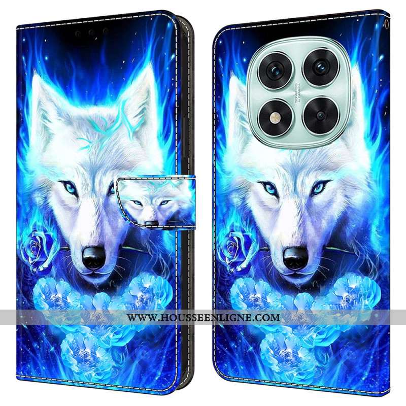 Housse Xiaomi Redmi Note 14 Pro 4G Loup Blanc