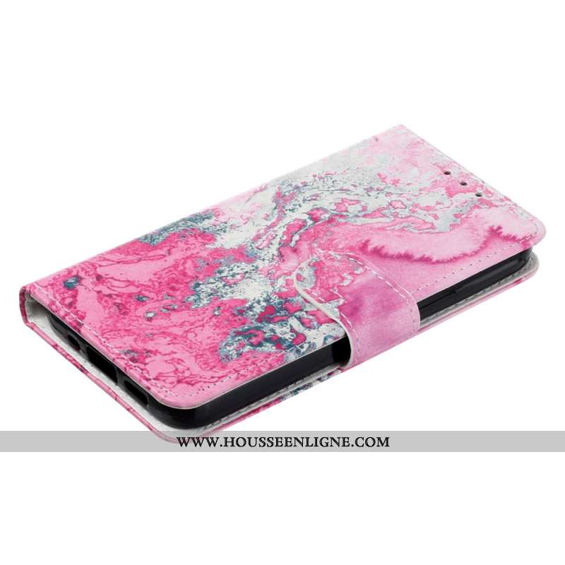 Housse Xiaomi Redmi Note 14 Pro 4G Marbre Rose