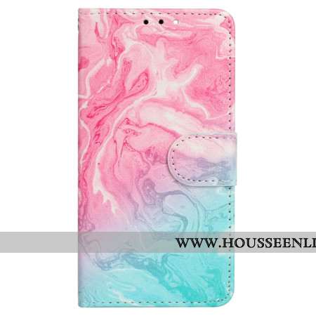 Housse Xiaomi Redmi Note 14 Pro 4G Marbre Rose et Vert
