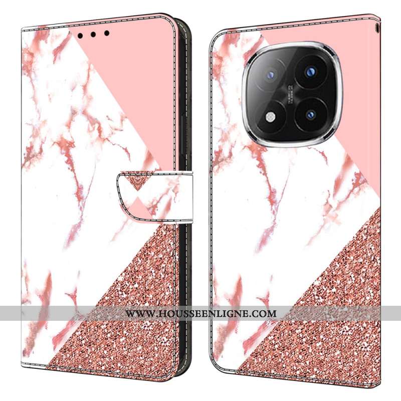 Housse Xiaomi Redmi Note 14 Pro 4G Marbre Triangulaire