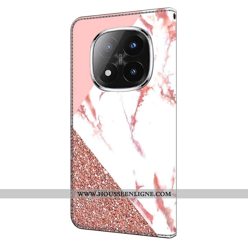 Housse Xiaomi Redmi Note 14 Pro 4G Marbre Triangulaire