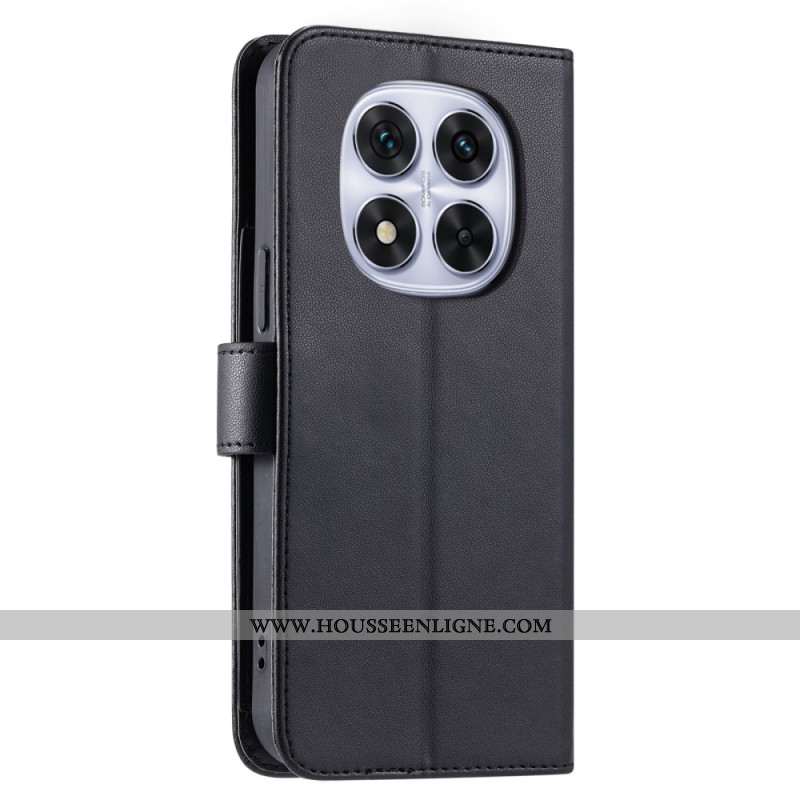 Housse Xiaomi Redmi Note 14 Pro 4G Matelassée avec Lanière et Bandoulière