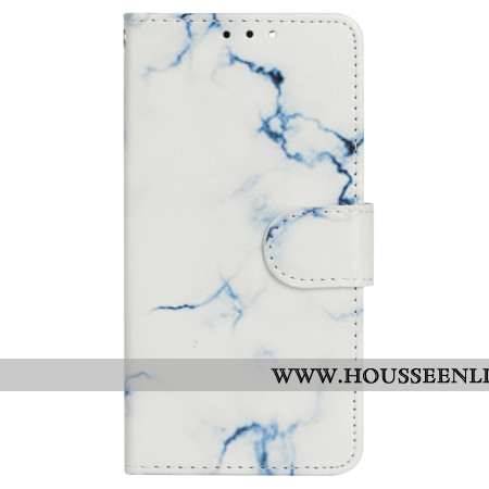 Housse Xiaomi Redmi Note 14 Pro 4G Motif Marbre Blanc