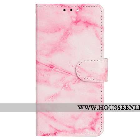 Housse Xiaomi Redmi Note 14 Pro 4G Motif Marbre Rose