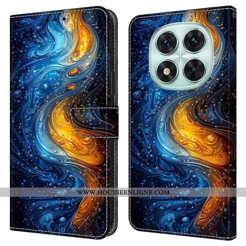 Housse Xiaomi Redmi Note 14 Pro 4G Motif liquide