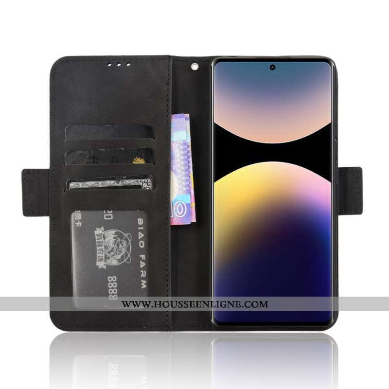 Housse Xiaomi Redmi Note 14 Pro 4G Multi-Cartes