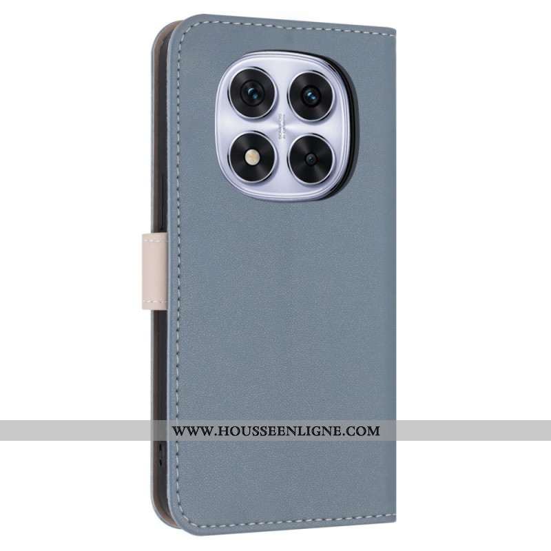 Housse Xiaomi Redmi Note 14 Pro 4G Noeud de Papillon à Lanière