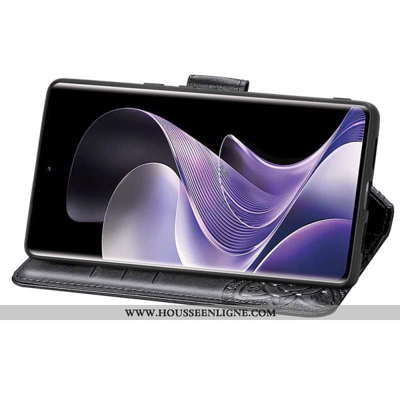 Housse Xiaomi Redmi Note 14 Pro 4G Papillon Baroque