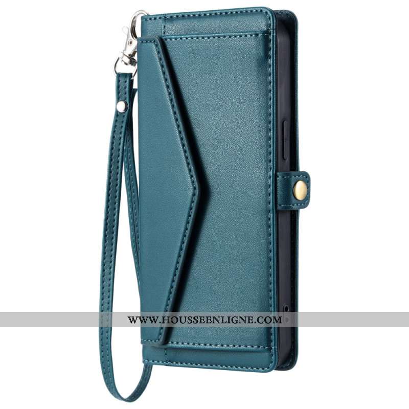 Housse Xiaomi Redmi Note 14 Pro 4G Pochette et Lanière