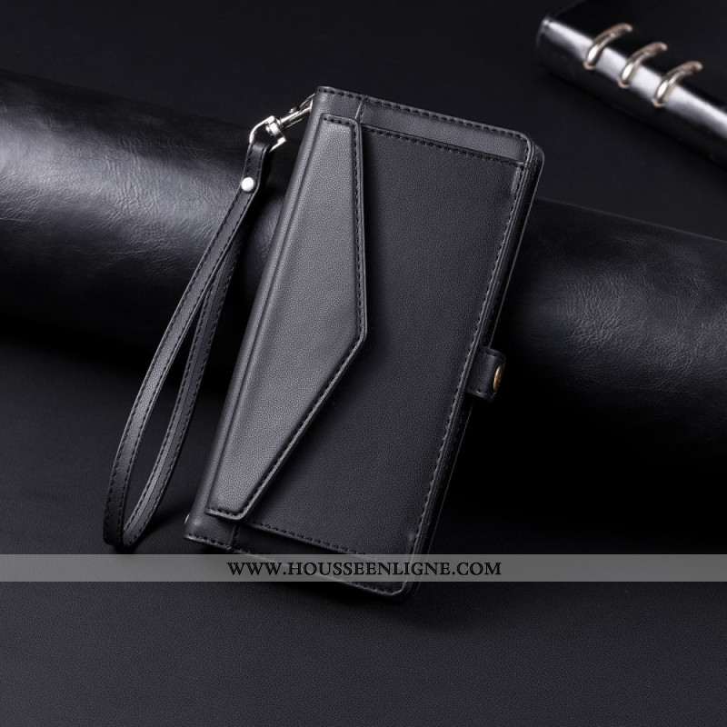 Housse Xiaomi Redmi Note 14 Pro 4G Pochette et Lanière