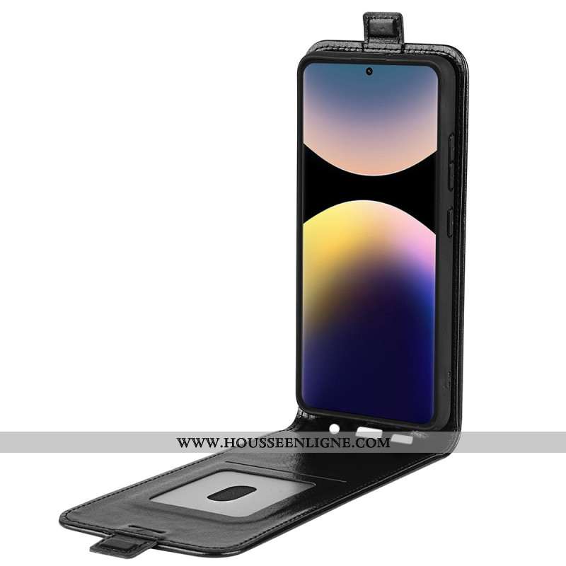 Housse Xiaomi Redmi Note 14 Pro 4G Rabat Vertical