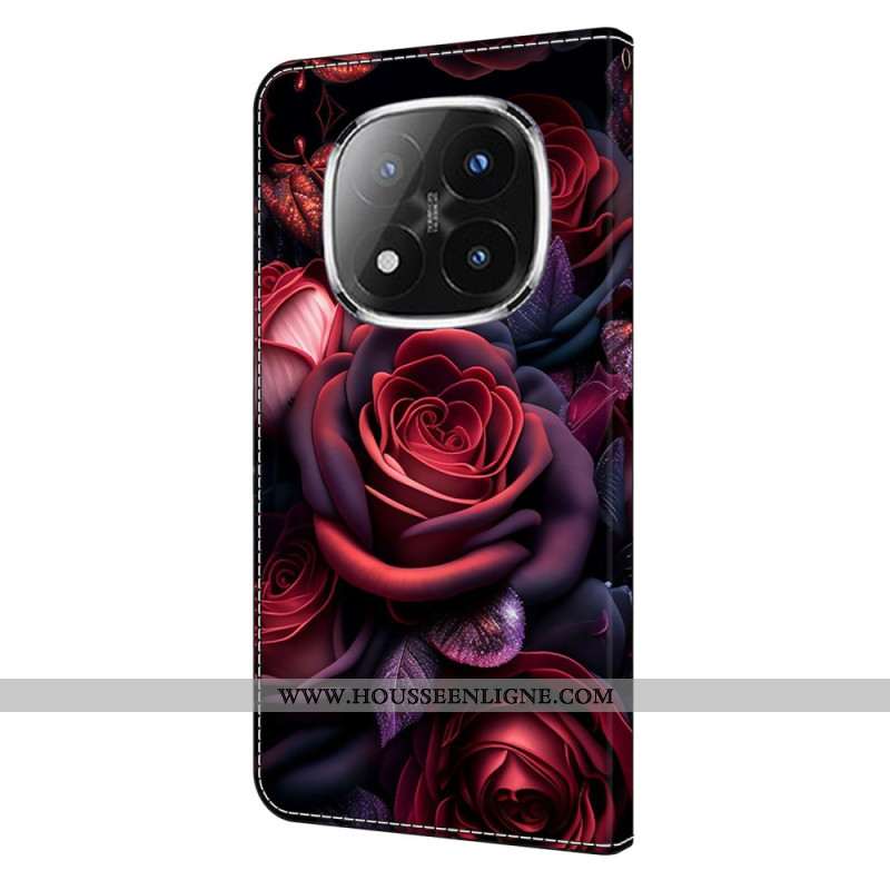 Housse Xiaomi Redmi Note 14 Pro 4G Roses