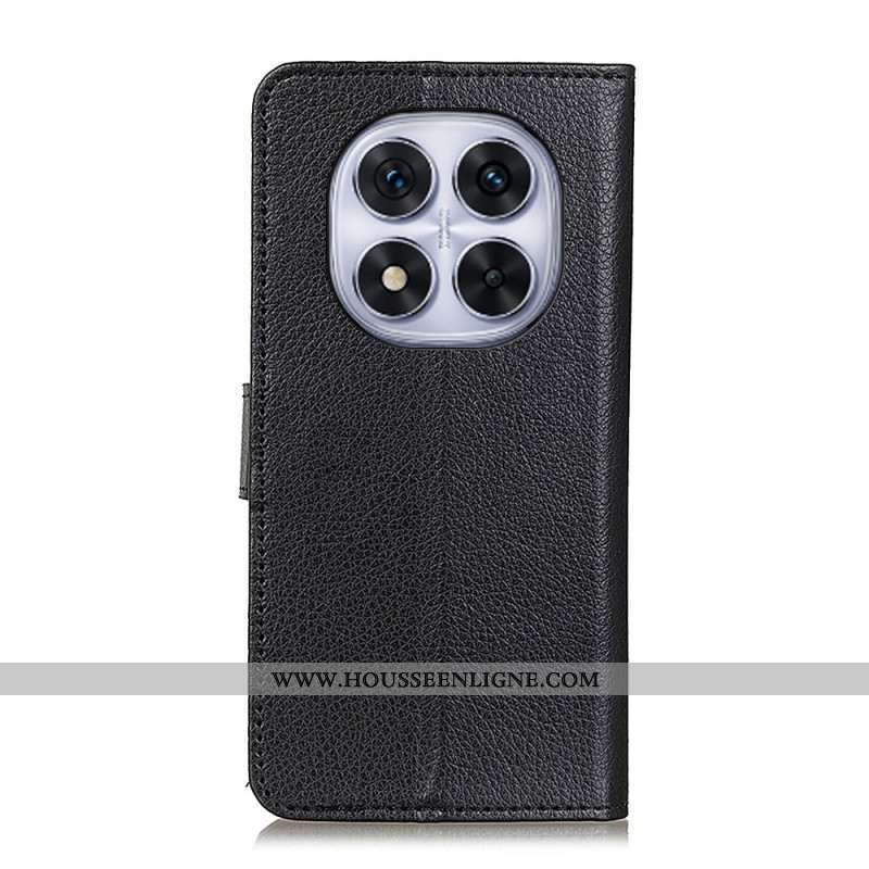 Housse Xiaomi Redmi Note 14 Pro 4G Simili Cuir Traditionnel