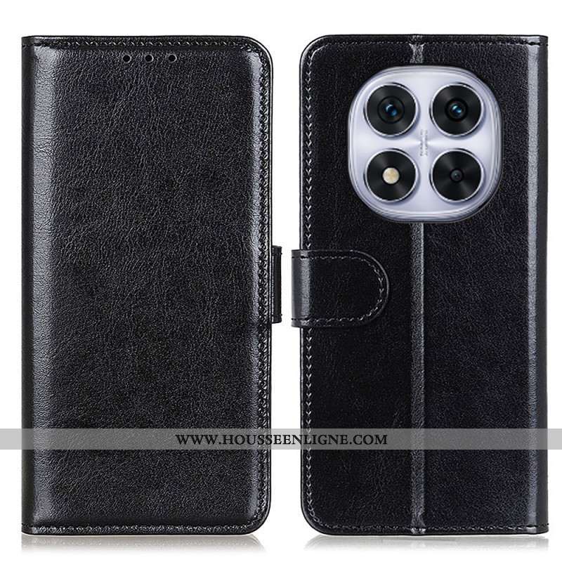 Housse Xiaomi Redmi Note 14 Pro 4G Simili Cuir Verni