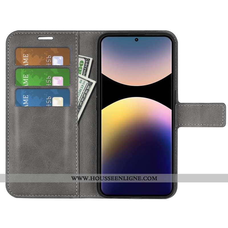 Housse Xiaomi Redmi Note 14 Pro 4G Style Cuir