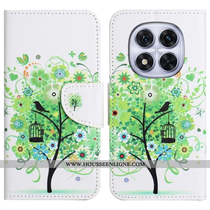 Housse Xiaomi Redmi Note 14 Pro 5G / 14 Pro Plus 5G / Poco X7 Arbre vert