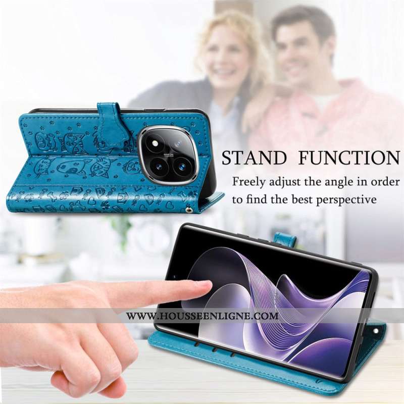 Housse Xiaomi Redmi Note 14 Pro 5G / Poco X7 Animaux Animés