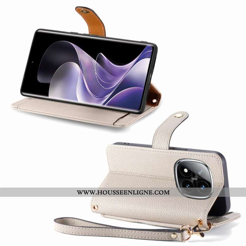 Housse Xiaomi Redmi Note 14 Pro 5G / Poco X7 Blocage RFID Motif Coeur