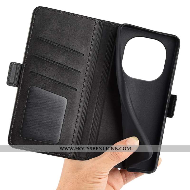 Housse Xiaomi Redmi Note 14 Pro 5G / Poco X7 Double Fermoir