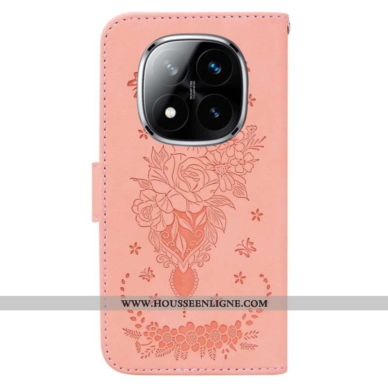 Housse Xiaomi Redmi Note 14 Pro 5G / Poco X7 Effet Daim rose