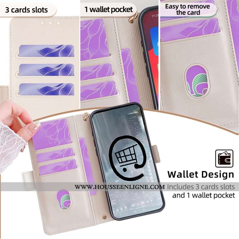 Housse Xiaomi Redmi Note 14 Pro 5G / Poco X7 Fermoir Doré