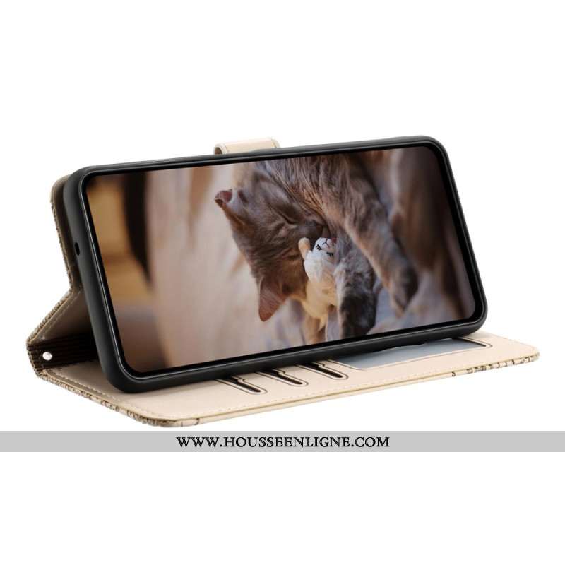 Housse Xiaomi Redmi Note 14 Pro 5G / Poco X7 Motif Chats à Lanière