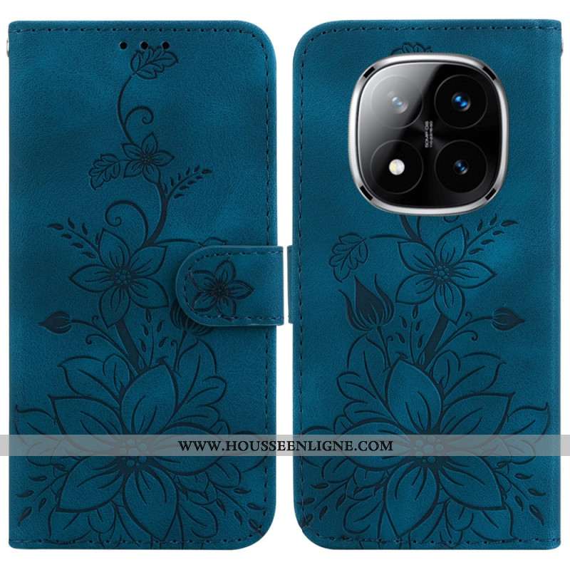 Housse Xiaomi Redmi Note 14 Pro 5G / Poco X7 Motif de Lys