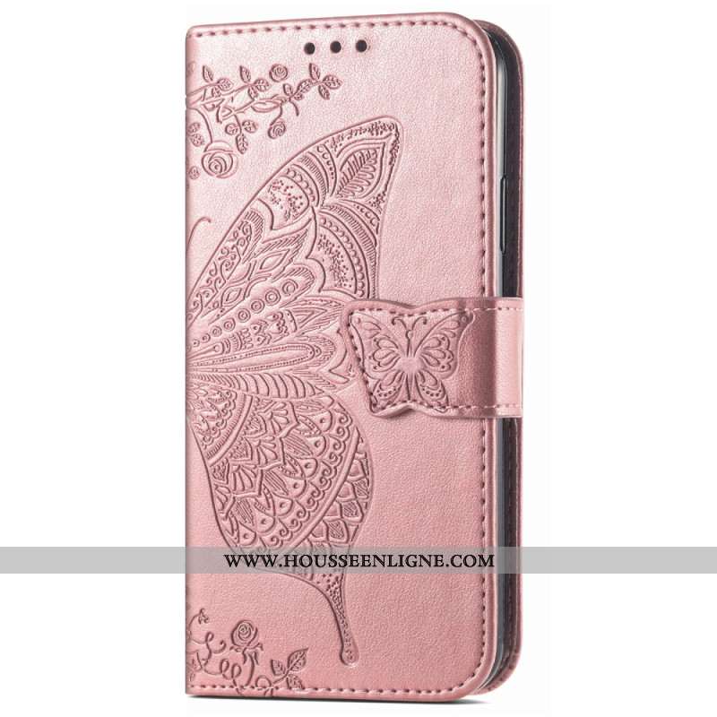 Housse Xiaomi Redmi Note 14 Pro 5G / Poco X7 Papillon Baroque