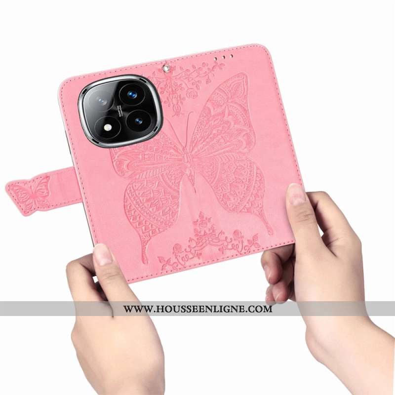 Housse Xiaomi Redmi Note 14 Pro 5G / Poco X7 Papillon Baroque