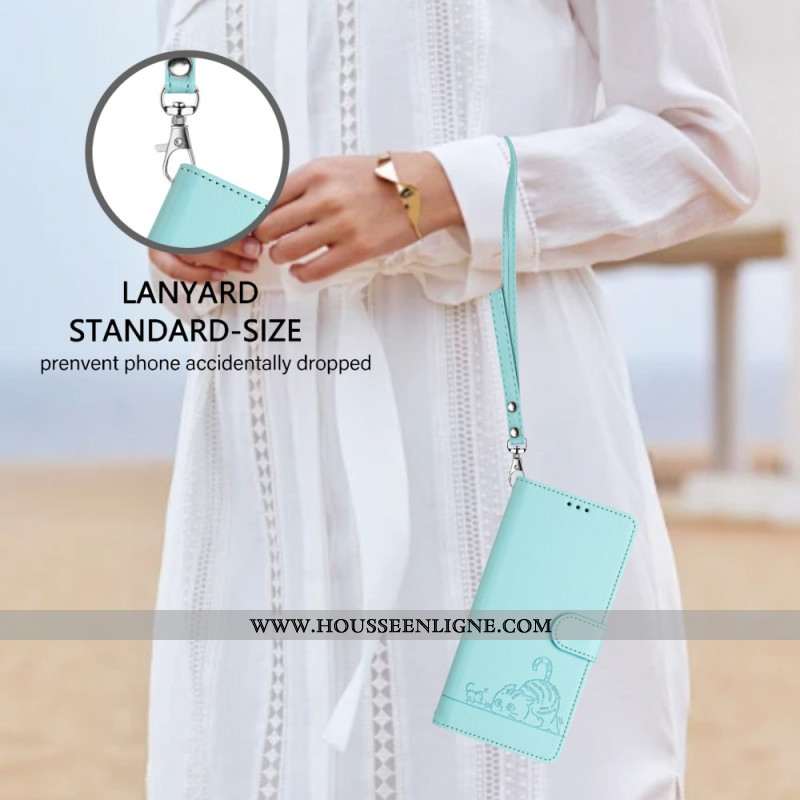 Housse Xiaomi Redmi Note 14 Pro 5G / Poco X7 Protection RFID Scène de Chat