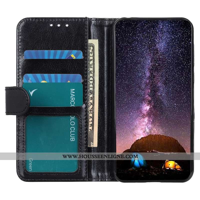 Housse Xiaomi Redmi Note 14 Pro 5G / Poco X7 Simili Cuir Ciré