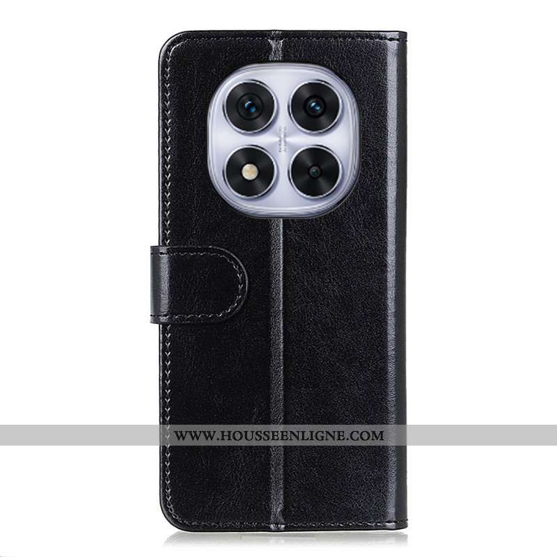 Housse Xiaomi Redmi Note 14 Pro 5G / Poco X7 Simili Cuir Ciré