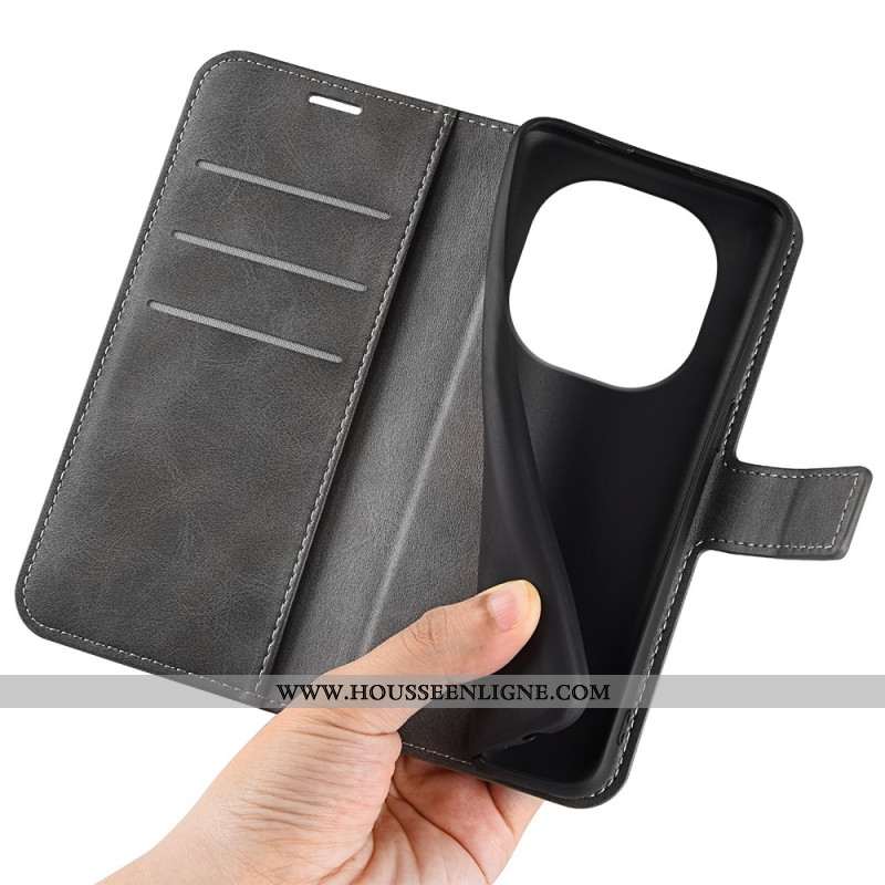 Housse Xiaomi Redmi Note 14 Pro 5G / Poco X7 Style Cuir