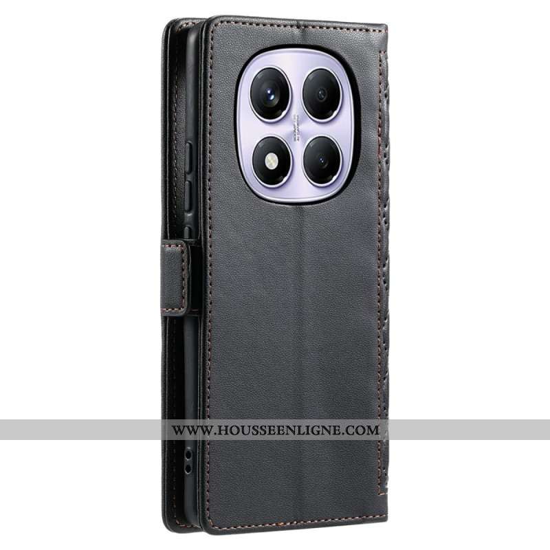 Housse Xiaomi Redmi Note 14 Pro Matelassée avec Lanière