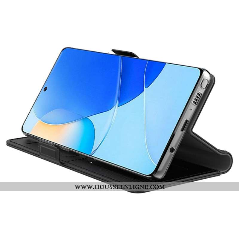 Housse Xiaomi Redmi Note 14 Pro Plu 5G Porte-Cartes Amovible et Miroir