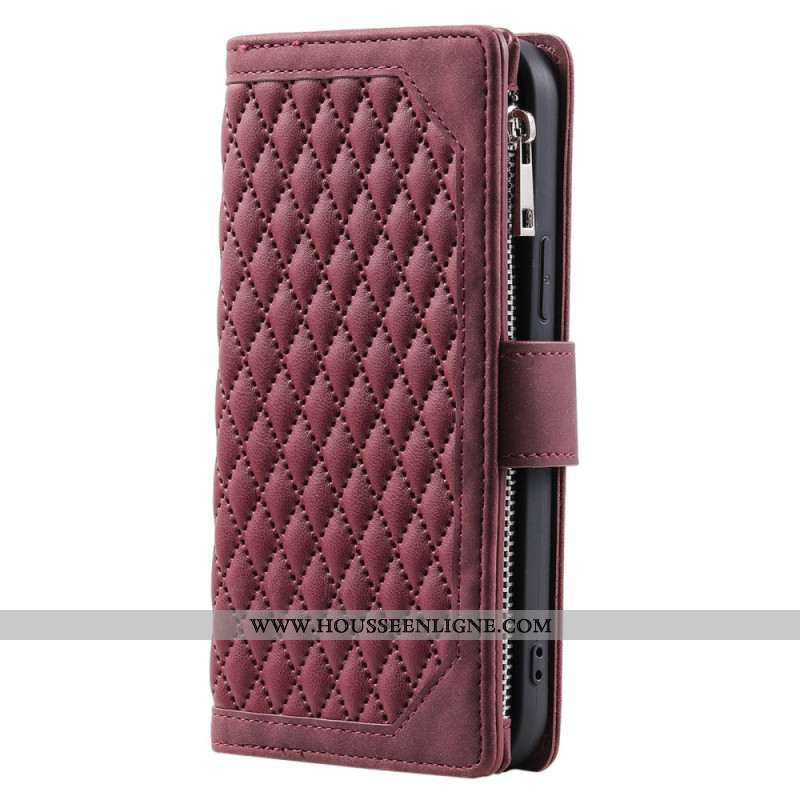 Housse Xiaomi Redmi Note 14 Pro Plus 5G / 14 Pro 5G / Poco X7 5G Portefeuille Matelassé