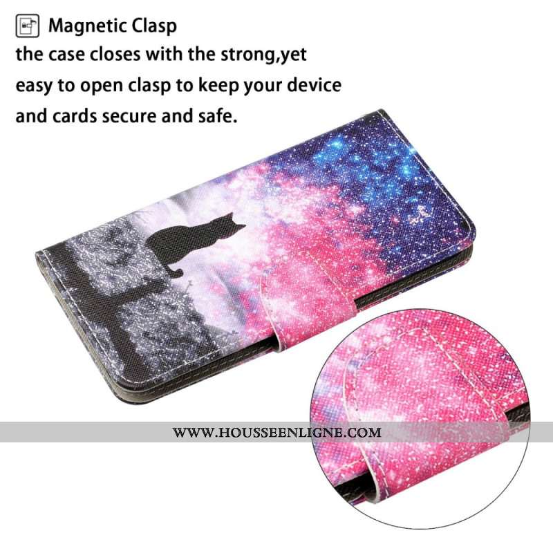 Housse Xiaomi Redmi Note 14 Pro Plus 5G / 14 Pro 5G / Poco X7 Chat Galaxie