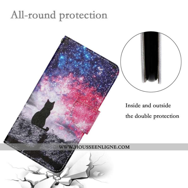 Housse Xiaomi Redmi Note 14 Pro Plus 5G / 14 Pro 5G / Poco X7 Chat Galaxie