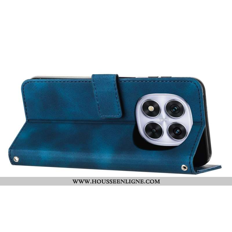 Housse Xiaomi Redmi Note 14 Pro Plus 5G / 14 Pro 5G / Poco X7 Effet Daim Lignes