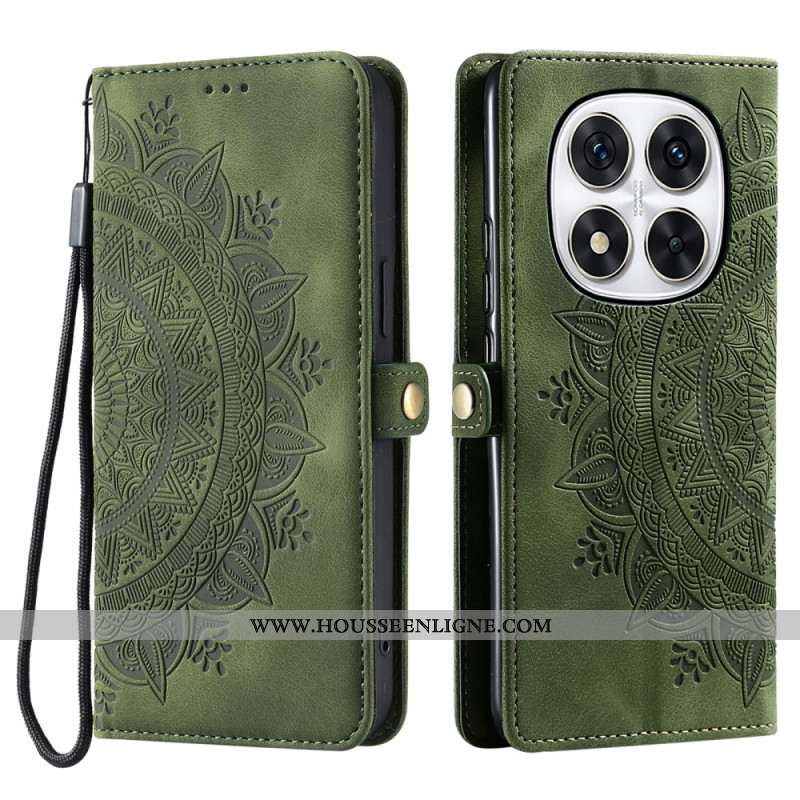 Housse Xiaomi Redmi Note 14 Pro Plus 5G / 14 Pro 5G / Poco X7 Effet Daim Mandala