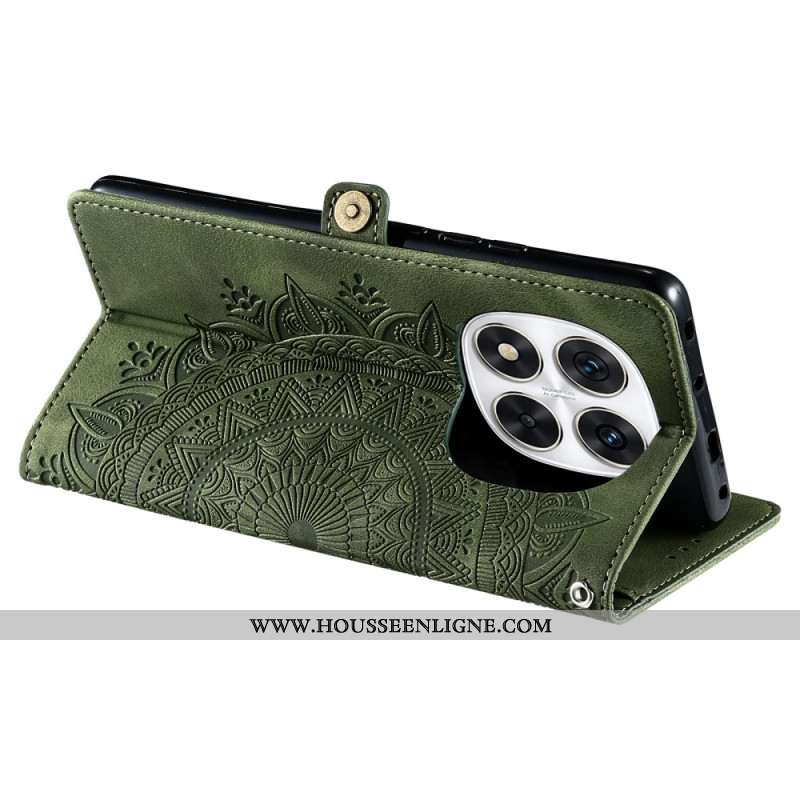 Housse Xiaomi Redmi Note 14 Pro Plus 5G / 14 Pro 5G / Poco X7 Effet Daim Mandala