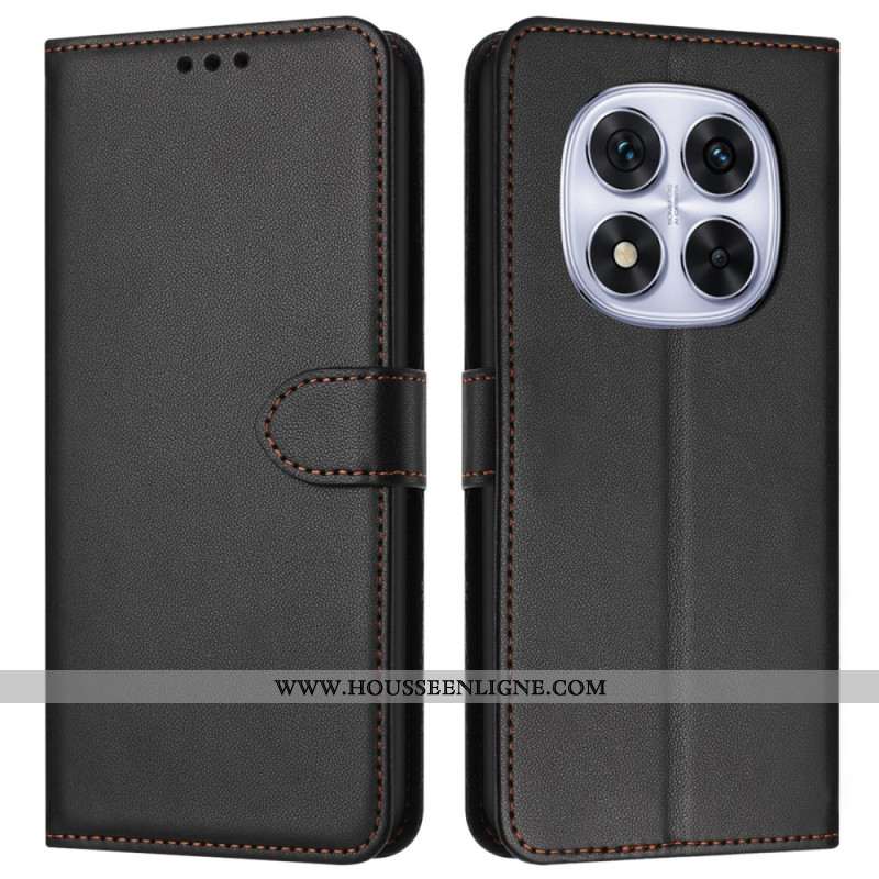 Housse Xiaomi Redmi Note 14 Pro Plus 5G / 14 Pro 5G / Poco X7 Effet Simili Cuir