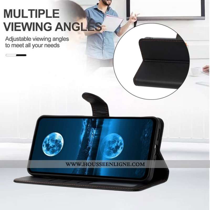 Housse Xiaomi Redmi Note 14 Pro Plus 5G / 14 Pro 5G / Poco X7 Effet Simili Cuir