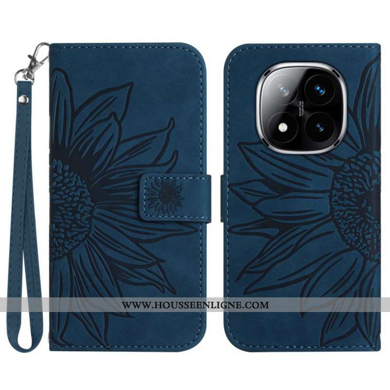 Housse Xiaomi Redmi Note 14 Pro Plus 5G / 14 Pro 5G / Poco X7 Empreinte Tournesol